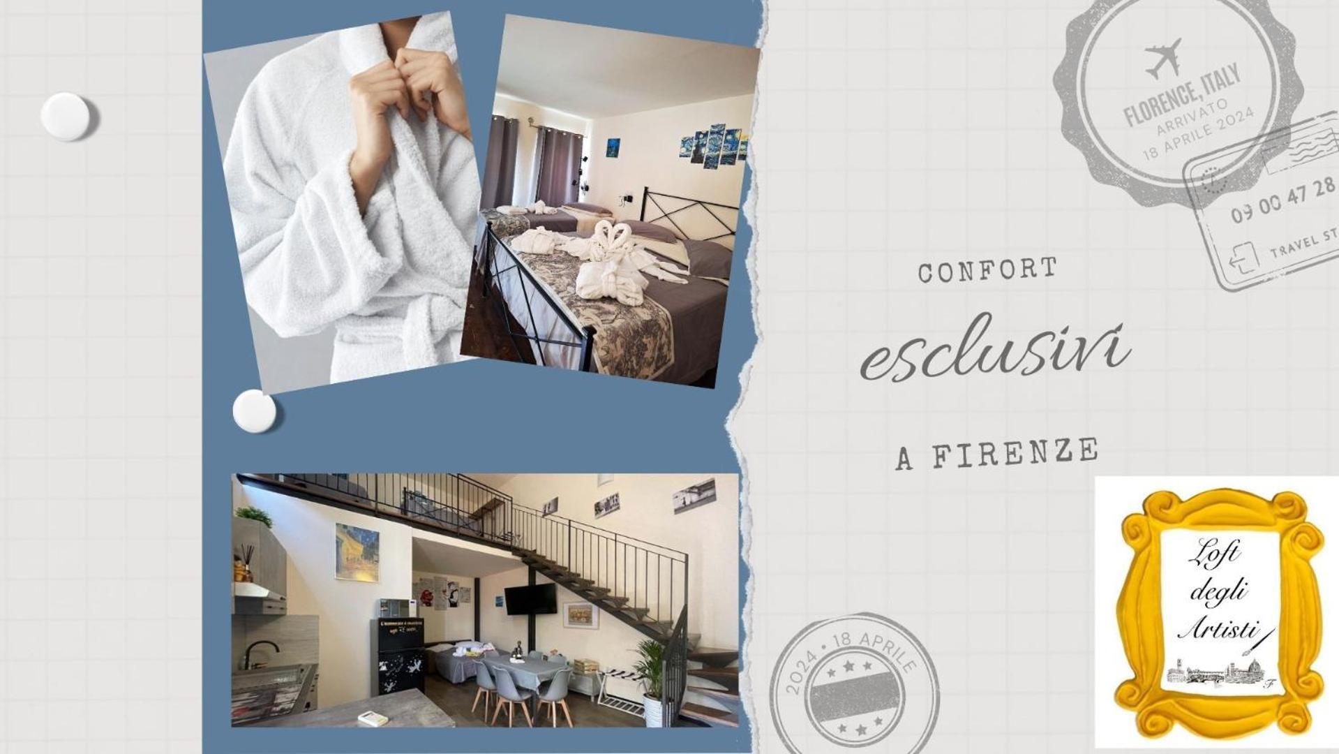Apartmán Exclusive Loft Degli Artisti Florencie Exteriér fotografie